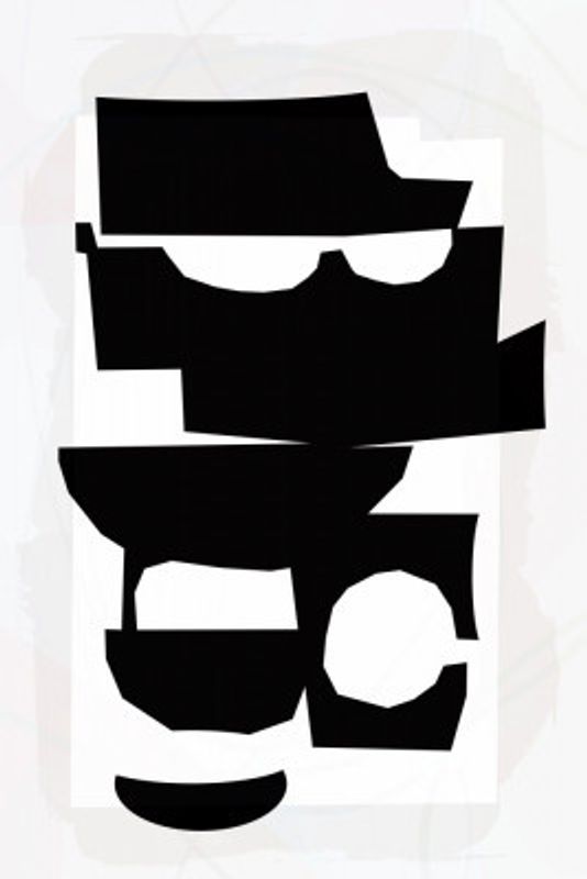 Black and White Cut Out Shapes 1