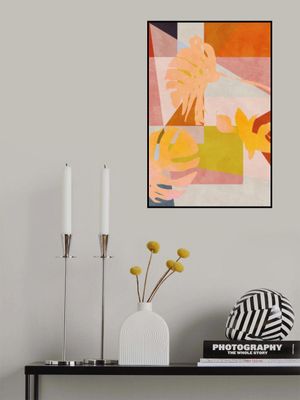 Organic Bauhaus Geometry Leaves