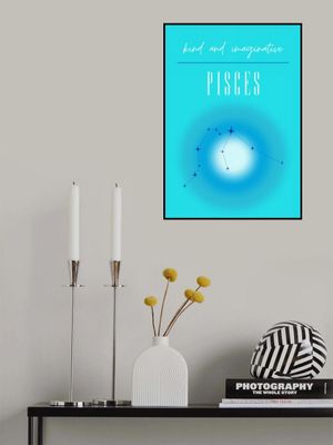 Pisces Zodiac Print Art