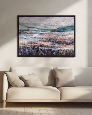 Winter landscape Tapestry