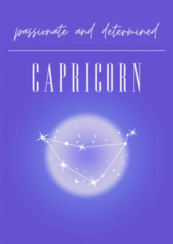 Capricorn Zodiac Print Art
