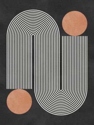 Circles on black background 1