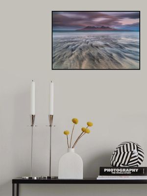 Colourful sunrise at Laig Bay