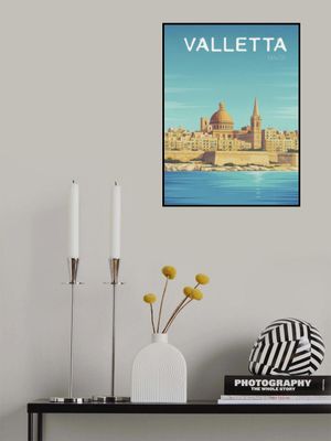 Valletta Travel Poster