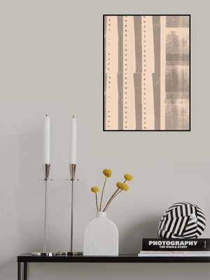 Ascent – Organic Shapes in Taupe and White