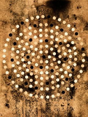 Circular Pattern Of Dots