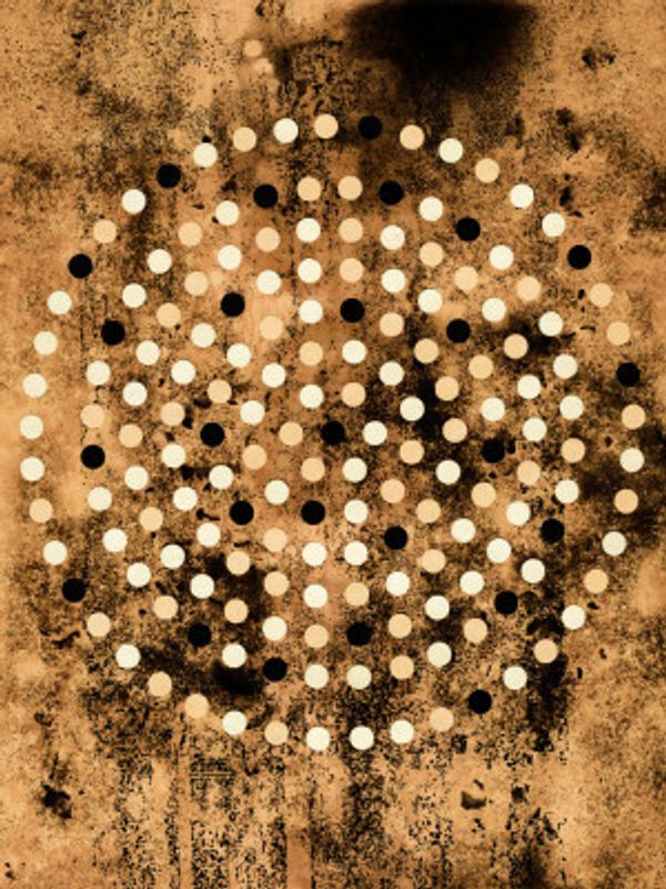 Circular Pattern Of Dots