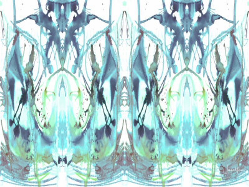 Poseidon in Sea Green