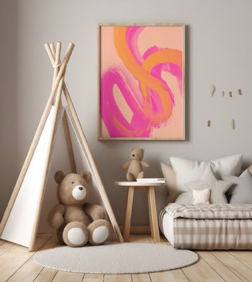 Vibrant Swirl Harmony