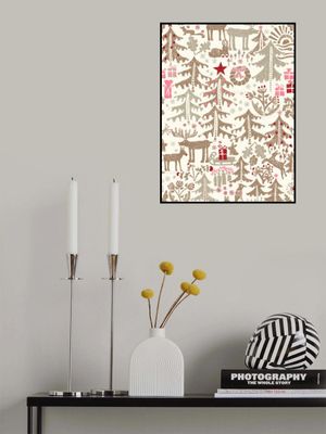 Black forest X-Mas Winter time pattern