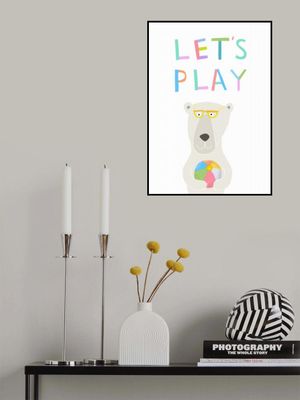 Let's Play with Funny Polar Bear by Illustrator Carla Daly