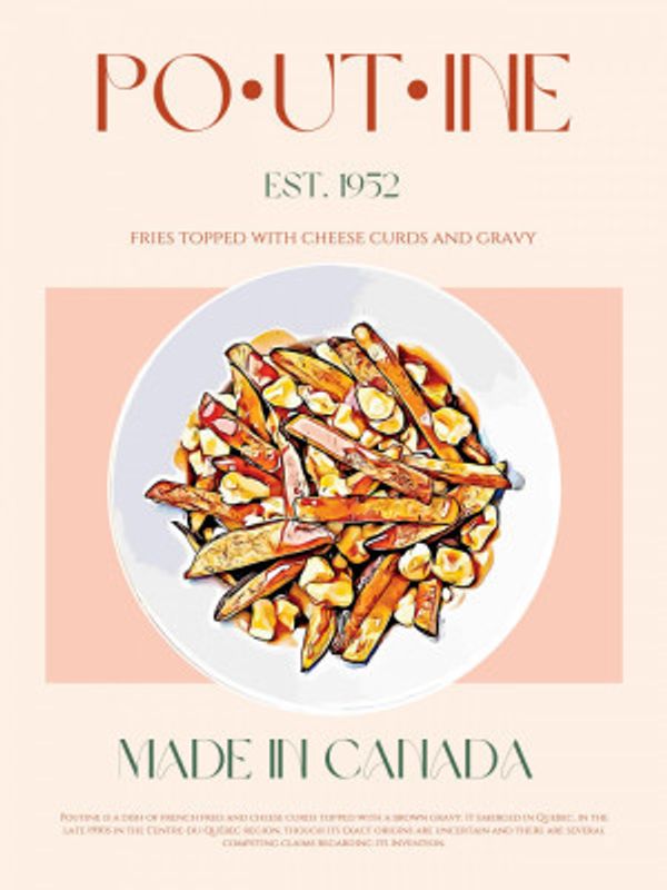 Poutine Print