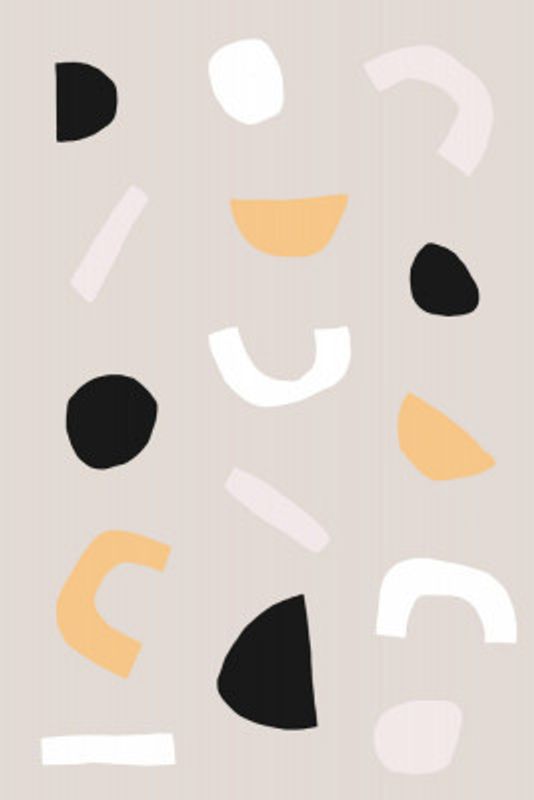 Geometric Shapes in Neutral Tones