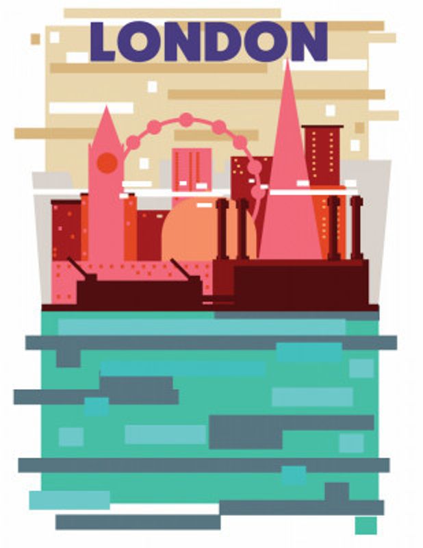 London Travel Poster