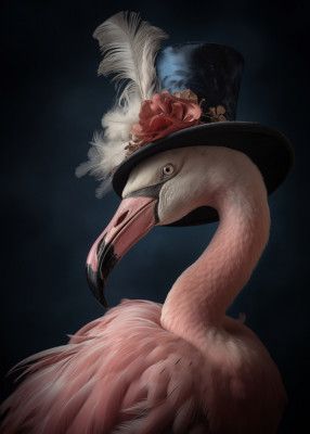 Flamingo Portrait