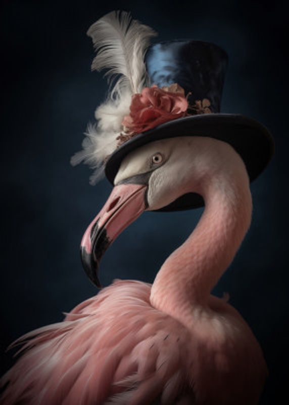Flamingo Portrait