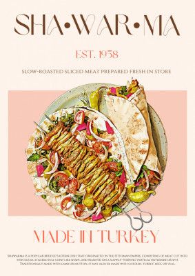 Shawarma Print