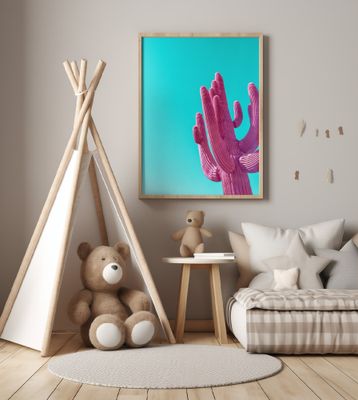 Magenta Pink Saguaro