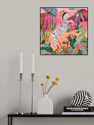 Zebra in the mountains