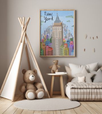 View of  Empire State Building  Manhattan, New York