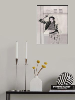 Smoking Woman 4x5 Print By Bohonewart