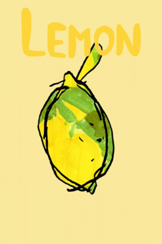 Yellow and Green Lemon