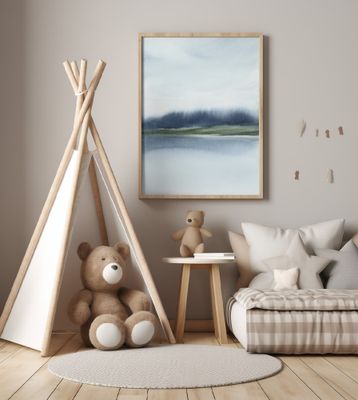 Indigoforestiii 32x40