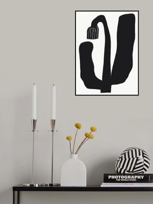 Minimalism Ink Flower