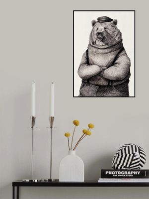 Bear In Vintage Attire