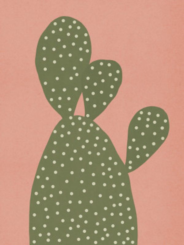 Dotted Green Silhouette