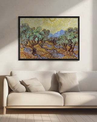 Vincent Van Gogh's Olive Trees (1889)