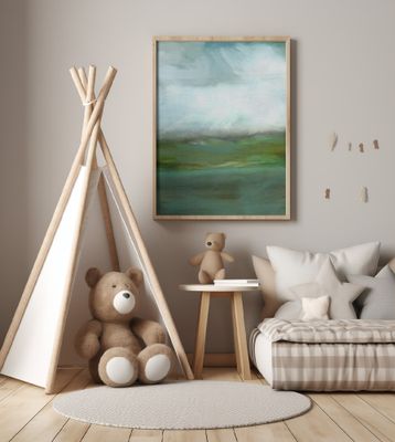 Rough Seas Oil Panel  1