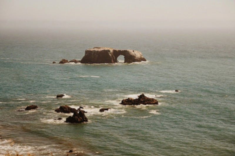 Arch Rock in Bodega Bay