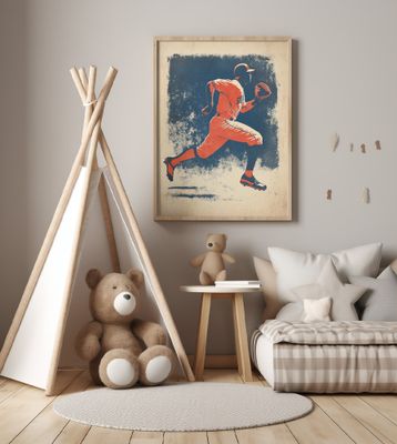 American Baseball Player