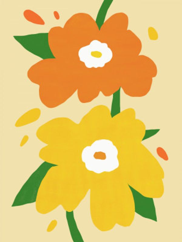 Bright Cheerful Flowers