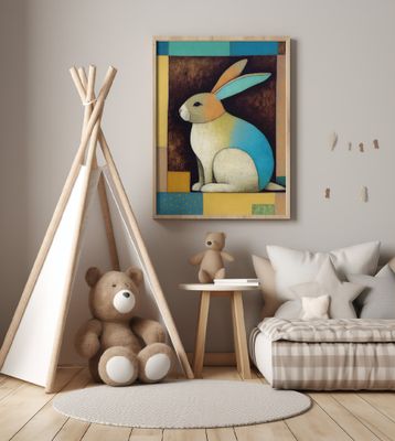 Colorful Rabbit Dream