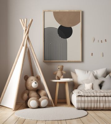 Composition lines and circles 4