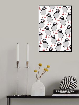 Puffin Bird Pattern