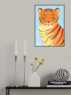 Vivid Tiger Gaze