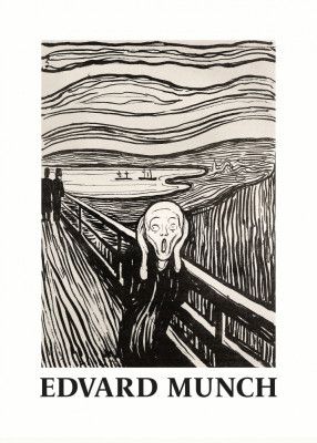 Skriet- The Scream - Monochrome Version