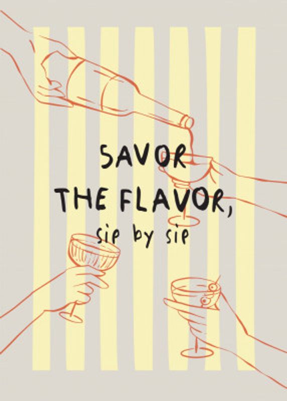 Pouring Flavorful Drinks