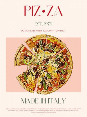 Slice of Italian Pizza