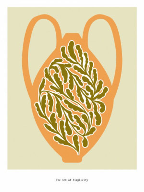 Leafy Amphora Design