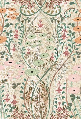 Meadow Scent Earthy Hues Pattern