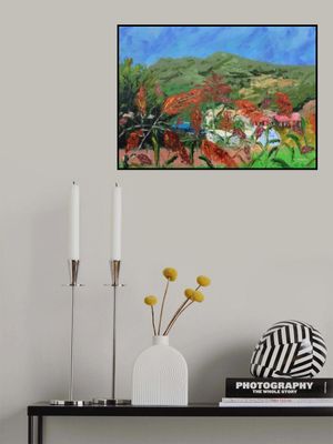 An Autumn Day When Reeds Are In Bloom