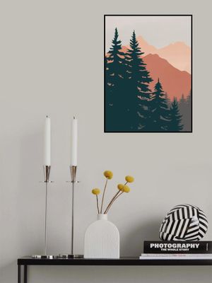 Pine Trees In The Mountains