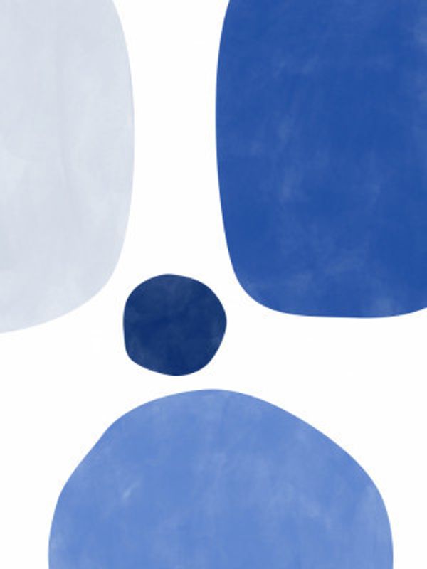Blue Harmony Shapes