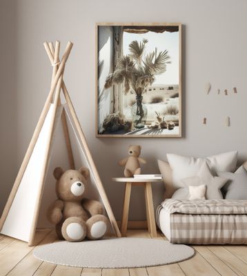 Desert Window Stillness