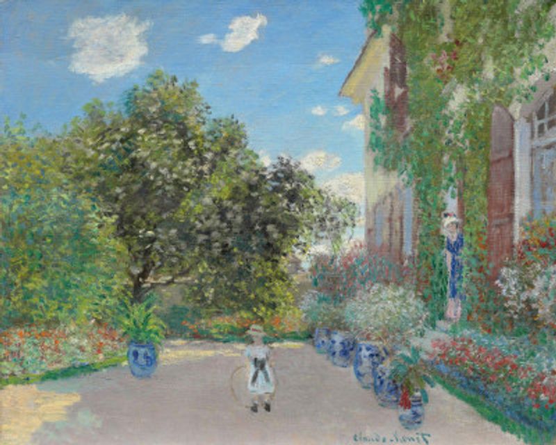 The Artist's House At Argenteuil (1873)