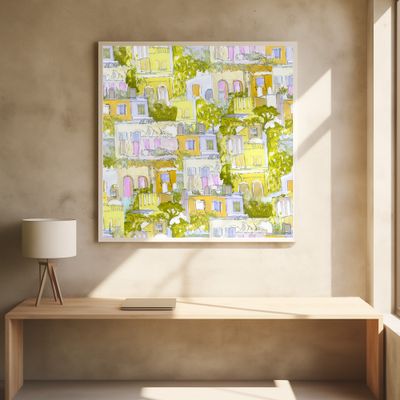 Repeatpat Village2 Pastel Yellow